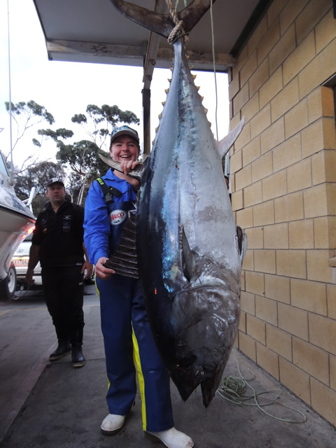 Locki Nichols 97Kg Southern Bluefin Tuna